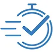 Swift Turnaround Time Icon: Fast, Efficient Service